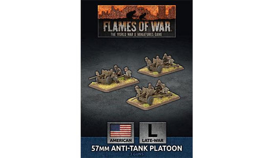 Flames of War American 57mm Anti-Tank Platoon American