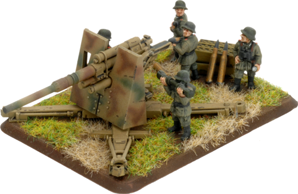 D-Day 8.8cm Heavy AA Platoon German FOW