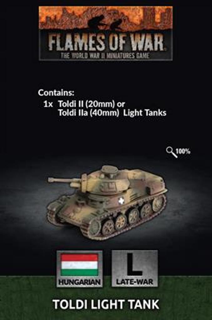 Flames of War Hungarian Toldi Tank