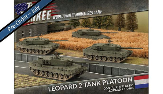 WWIII: Team Yankee NATO Leopard 2 Tank Platoon