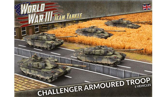 British Challenger Armoured Troop Team Yankee