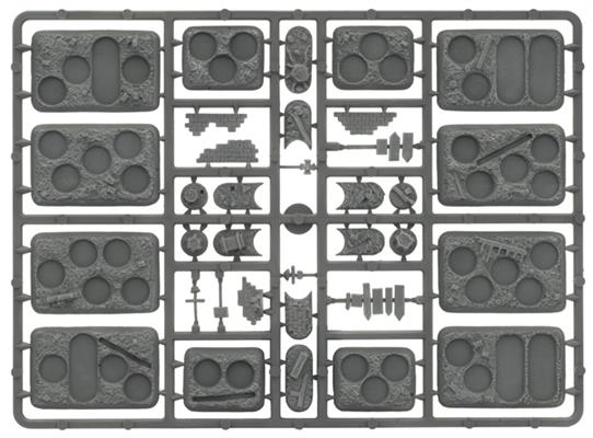 Flames of War Late War Plastic Bases