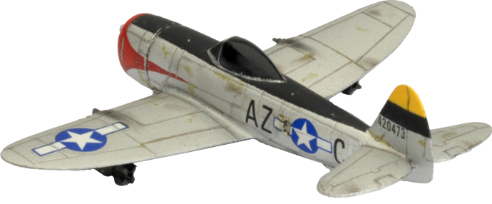 Flames of War American P-47 Thunderbolt Fighter Flight