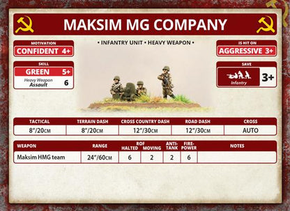 Enemy at the Gates Maksim MG Company