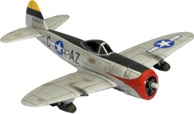 Flames of War American P-47 Thunderbolt Fighter Flight