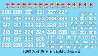 WWIII: Team Yankee Soviet T-62M Tank Company