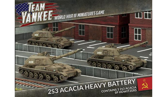 Soviet 2S3 Acacia Heavy SP Howitzer Battery Team Yankee