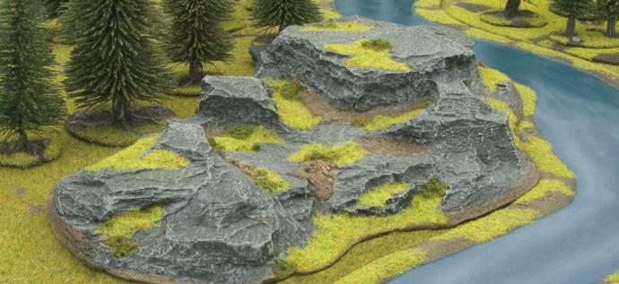 Large Rocky Hill (x1) - 15mm/30mm