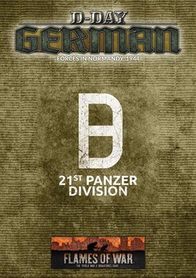 Flames of War Late War D-Day: 21st Panzer
