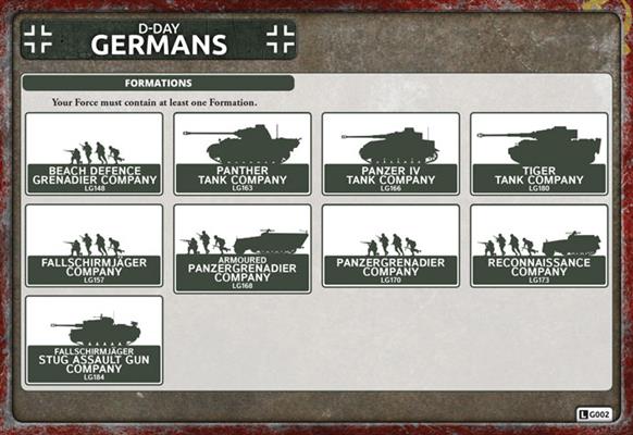 German Flames of War Fallschirmjager Company