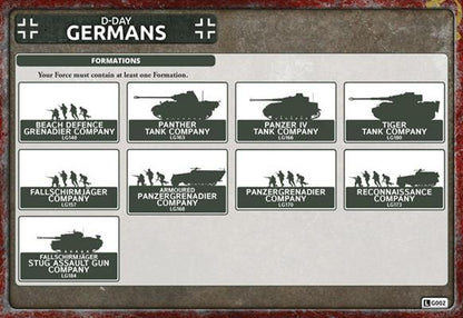 German Flames of War Fallschirmjager Company