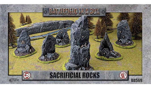 Sacrificial Rocks (x6) - 30mm