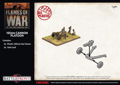 Flames of War American 105mm Cannon Platoon American