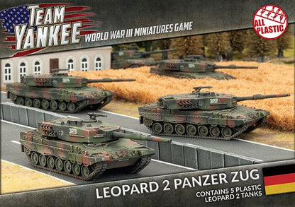 West German Leopard Leopard 2 Panzer Zug Team Yankee