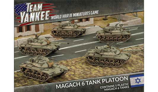 WWIII: Team Yankee Oil War Israeli Oil War Magach 6 Tank Platoon
