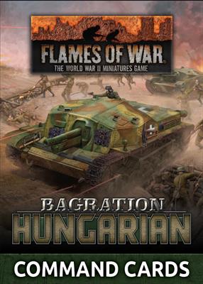 Flames of WarBagration: Hungarian Command Cards