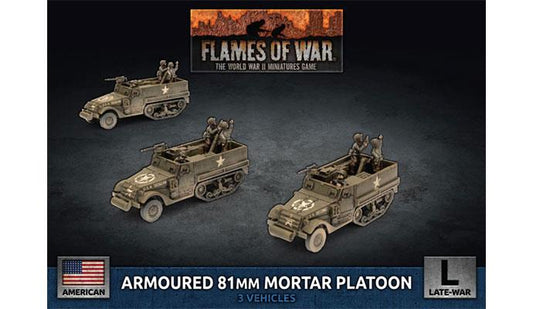 Flames of War American  81mm Armored Mortar Platoon