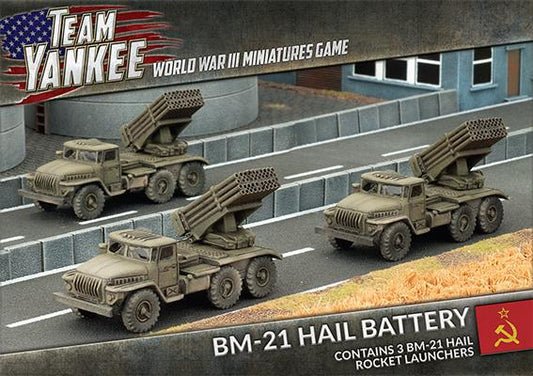Soviet BM-21 Hail Battery Team Yankee