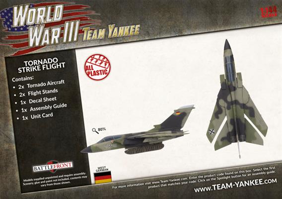 WWIII: Team Yankee West German Tornado Strike Flight