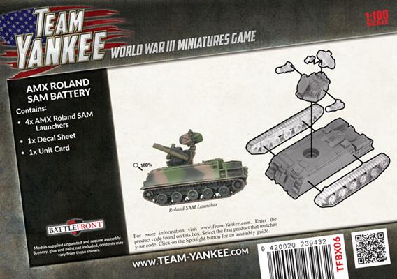 WWIII: Team Yankee NATO AMX Roland SAM Battery