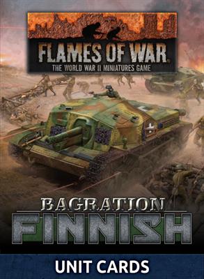 Flames of War Finnish Unit Card Pack