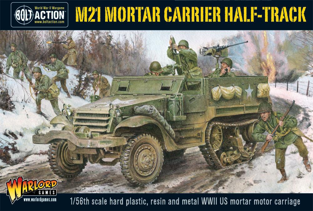 Bolt Action US Army M21 Mortar Carrier Half-track