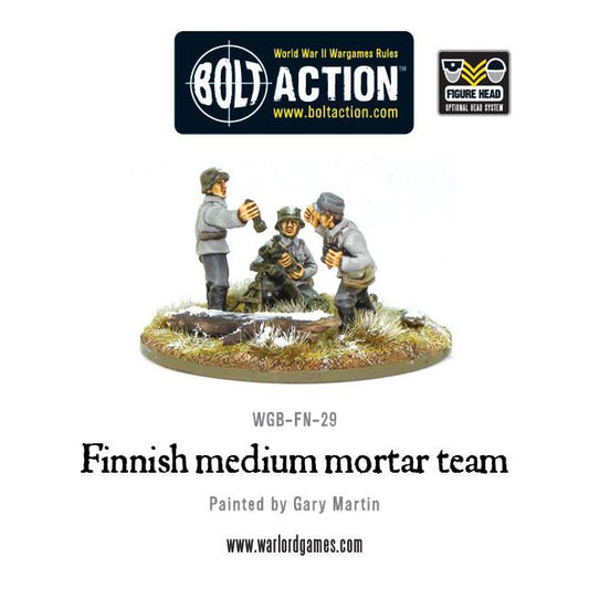Bolt Action Finnish Medium Mortar Team