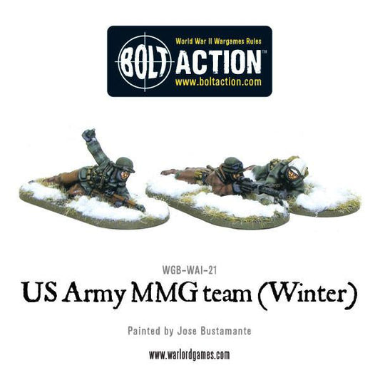 US Army MMG Team Prone (Winter)