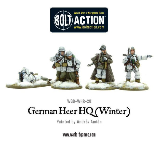 Bolt Action German Heer HQ (Winter)
