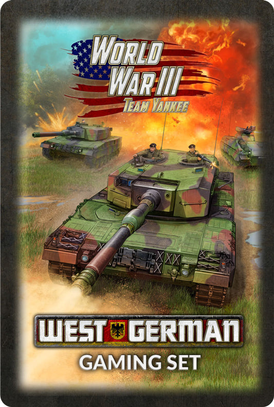 WWIII: Team Yankee West German Gaming Set