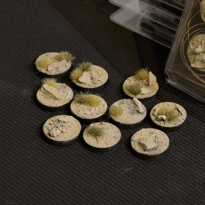 GamersGrass: Arid Steppe Round Bases