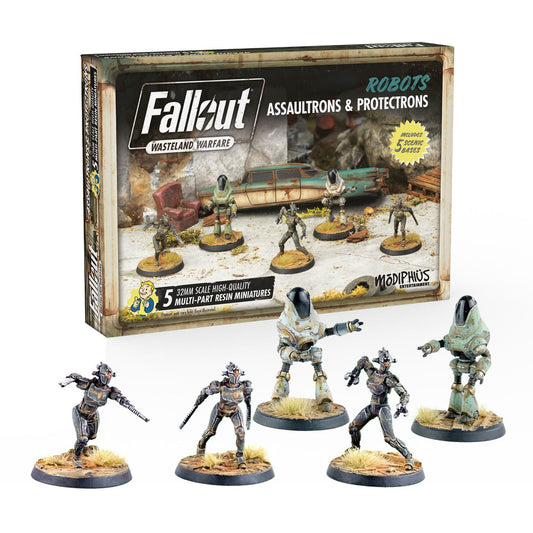Fallout Wasteland Warfare Assaultrons & Protectrons