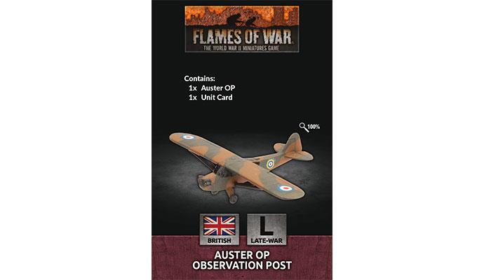 Auster Observation Post British FOW