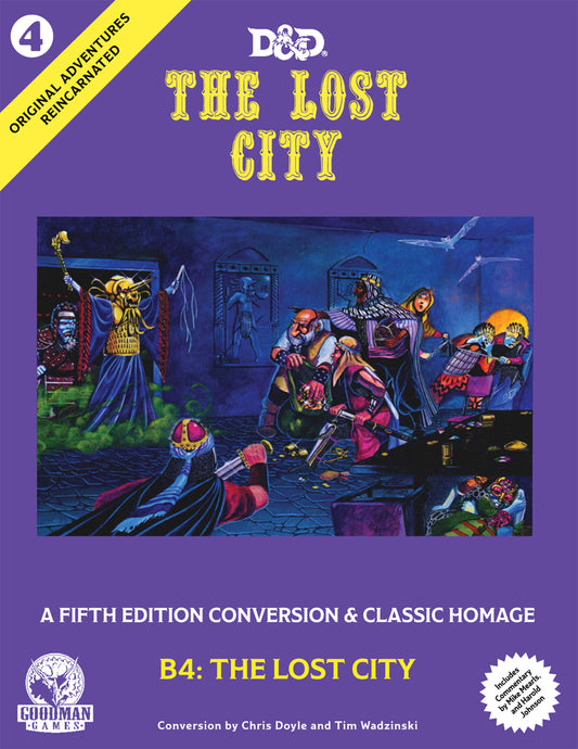 OAR#4: The Lost City - B4 5e Conversion