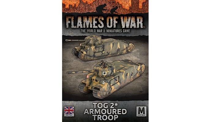 Flames of War British TOG 2* Heavy Tank (x2)