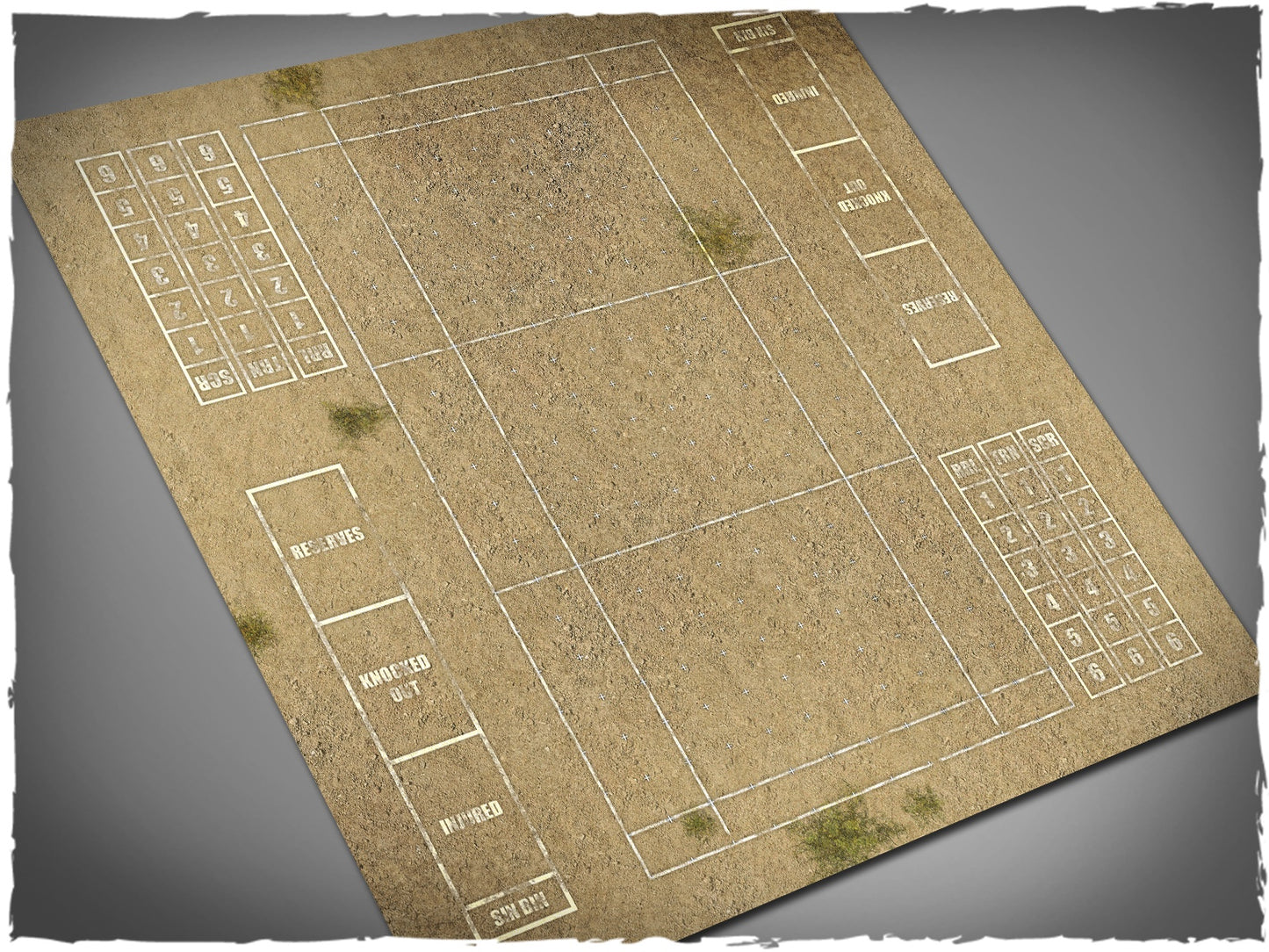 Deep Cuts Game Mat - Wild West Blood Bowl 7s Pitch