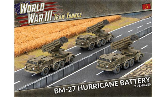 BM-27 Hurricane Rocket Launcher Battery Team Yankee