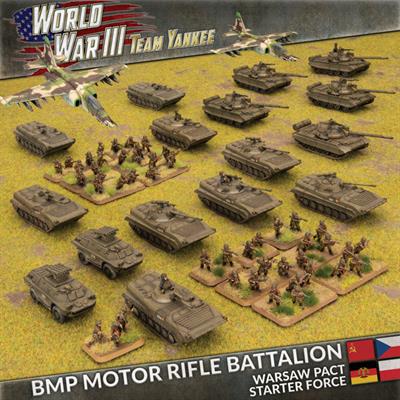 WWIII: Team Yankee Warsaw Pact Starter Force - BMP Motor Rifle Battalion