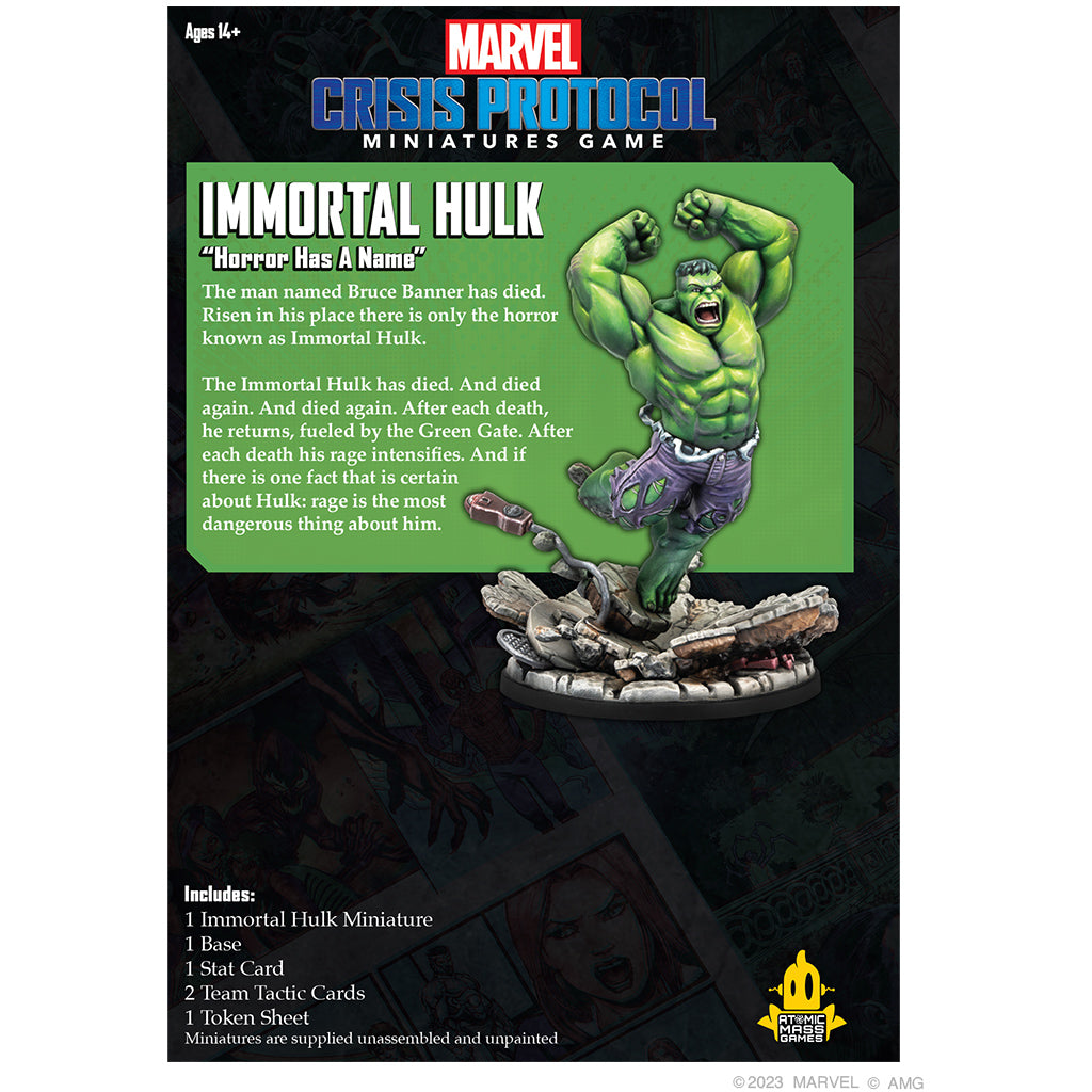 Marvel Crisis Protocol Immortal Hulk