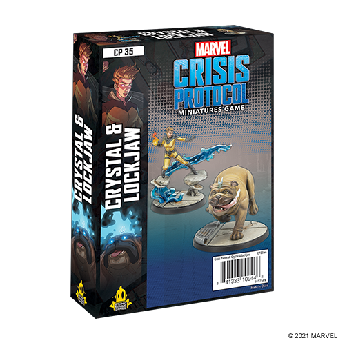 Marvel Crisis Protocol Crystal & Lockjaw