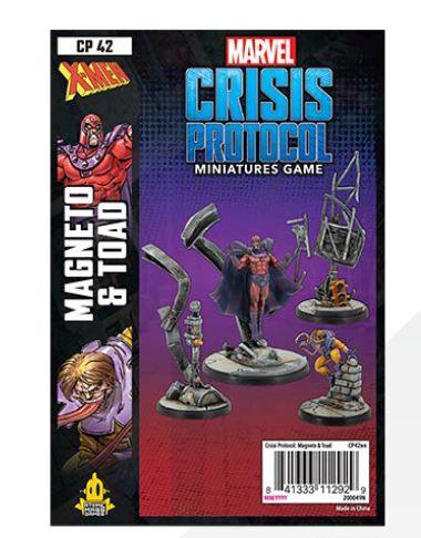 Marvel Crisis Protocol Magneto & Toad