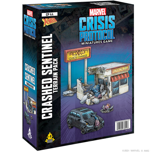 Marvel Crisis Protocol Crashed Sentinel Terrain Pack