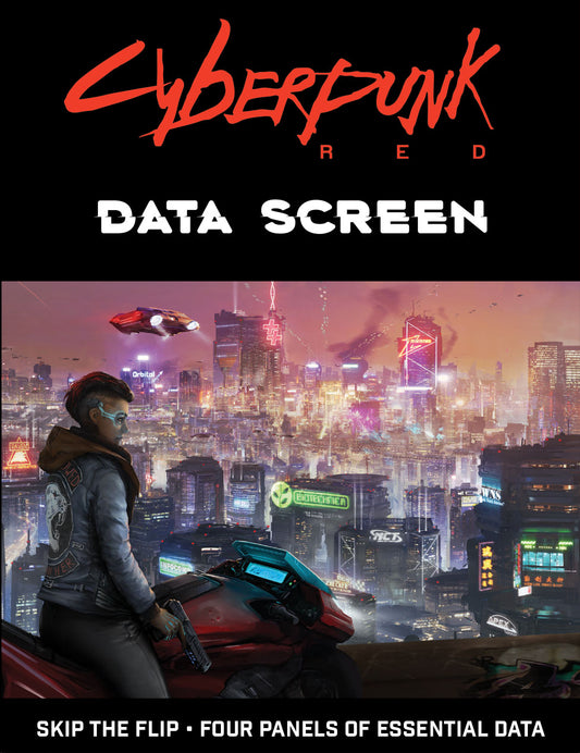 Cyberpunk RED Datascreen