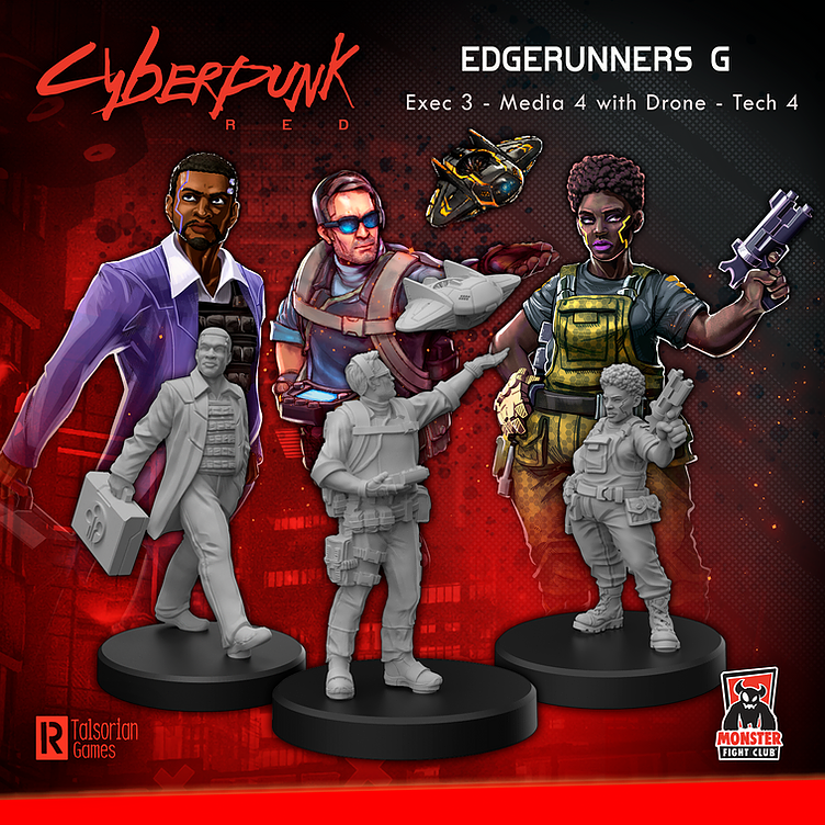 Edgerunners G - Exec, Media, Camera Drone, & Tech