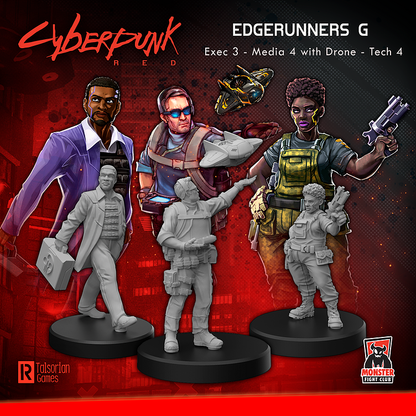 Edgerunners G - Exec, Media, Camera Drone, & Tech