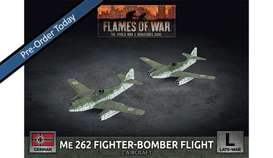 German Flames of War ME-262 Fighter-Bomber Flight