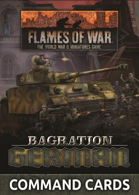 Flames of War Bagration: German Command Cards