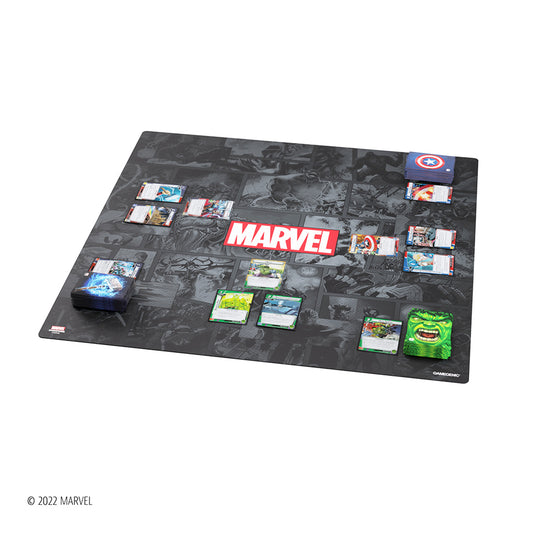 Marvel Champions Game Mat XL - Marvel Black