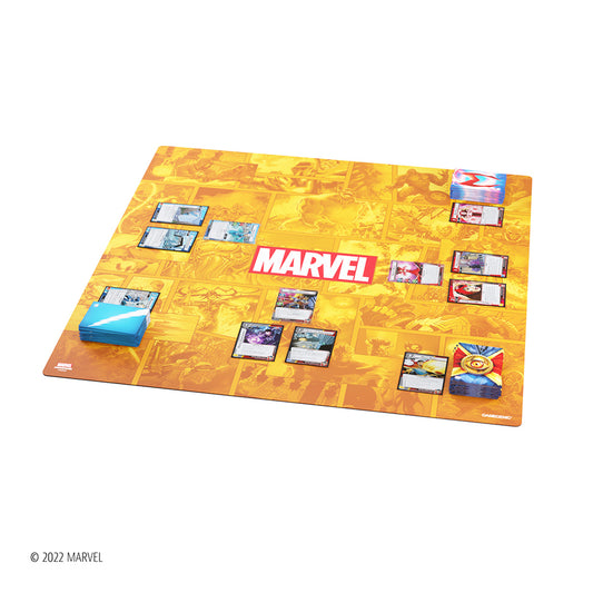 Marvel Champions Game Mat XL - Marvel Orange