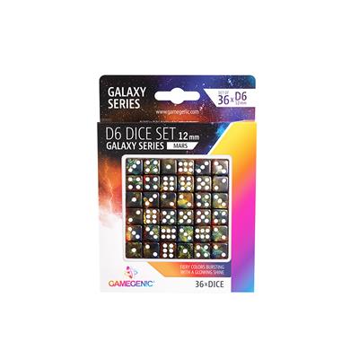 Galaxy Series - Mars D6 Dice Set
